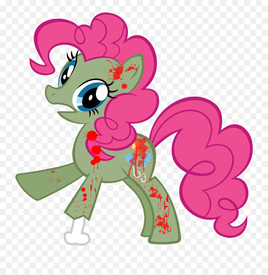 Zombie My Little Pony Pinkie Pie Free Image Download Emoji,Mlp Emotion Chart