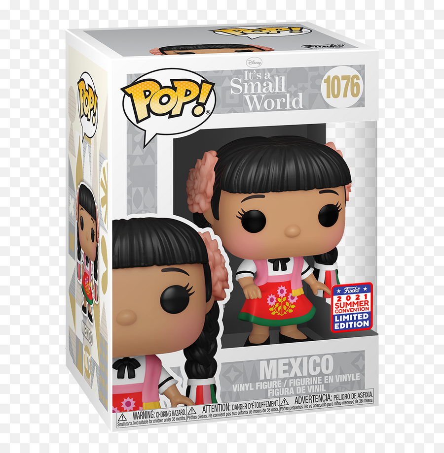 Disney - Itu2019s A Small World Mexico 2021 Summer Convention Exclusive Pop Vinyl Emoji,Disney Emoticons Inappropriate