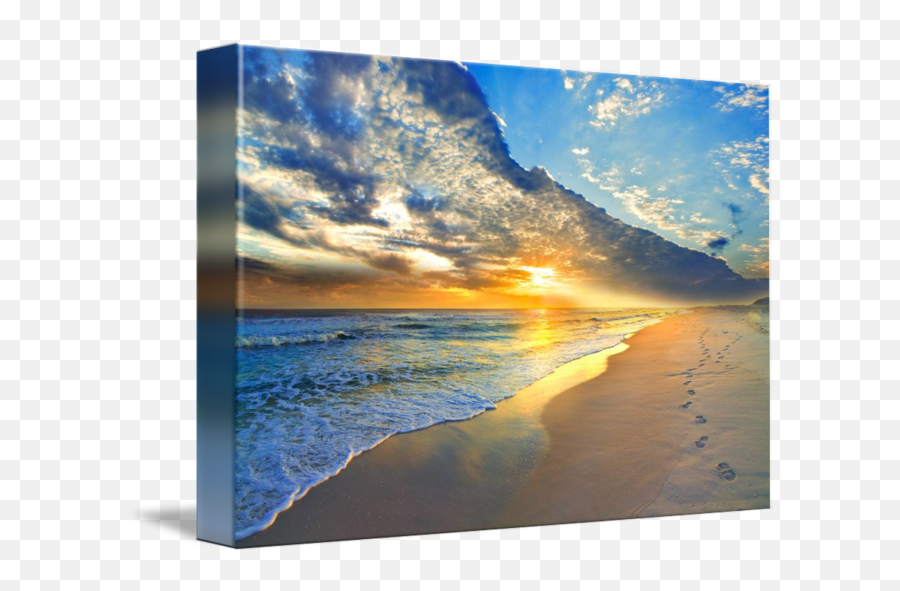 Fine Art Photo Canvas Print Beach Wave Sunset Laguna Beach Emoji,Waves Of Emotion From Art