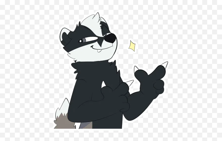 Badger Sticker Pack - Stickers Cloud Emoji,Badger Emoji