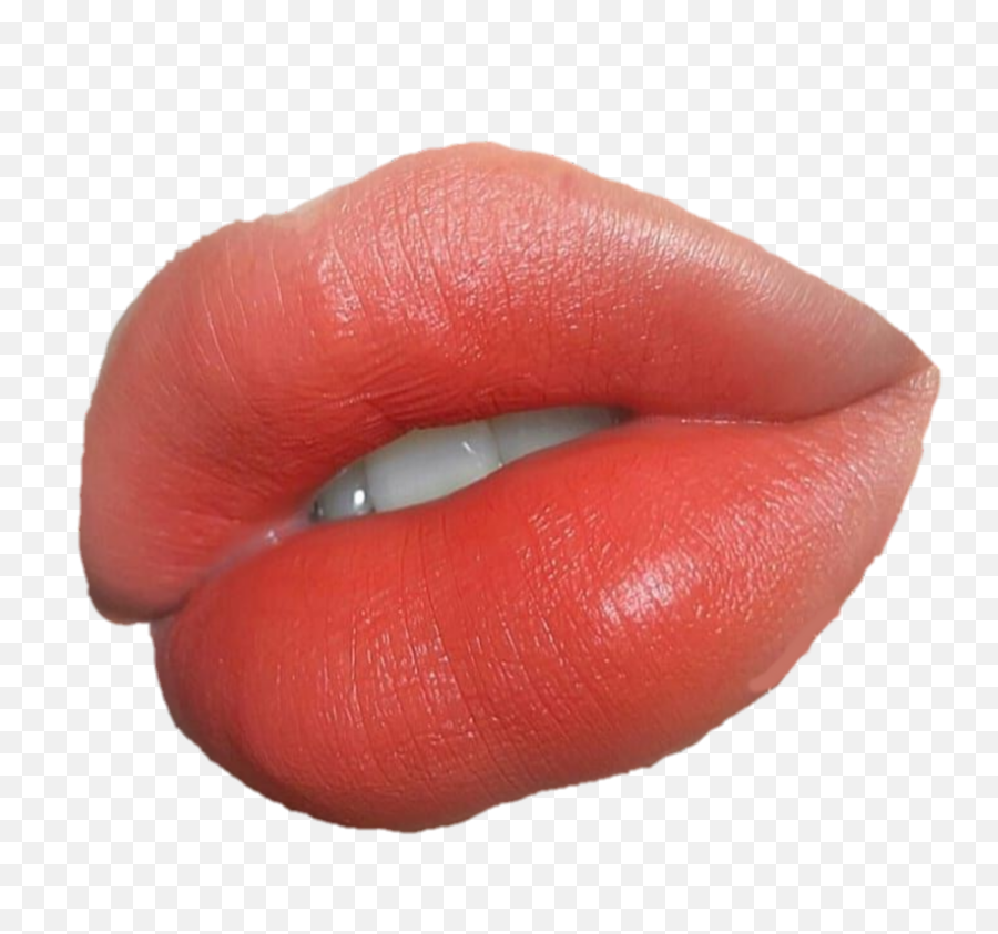 Lips Lipgloss Lipstick Biglips Sticker - Lip Care Emoji,Big Lip Emoji