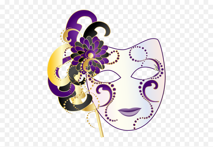 Mardi Gras Joker Carnival Figure Public - Kostüm Grafik Emoji,Mardi Gras Emoticon