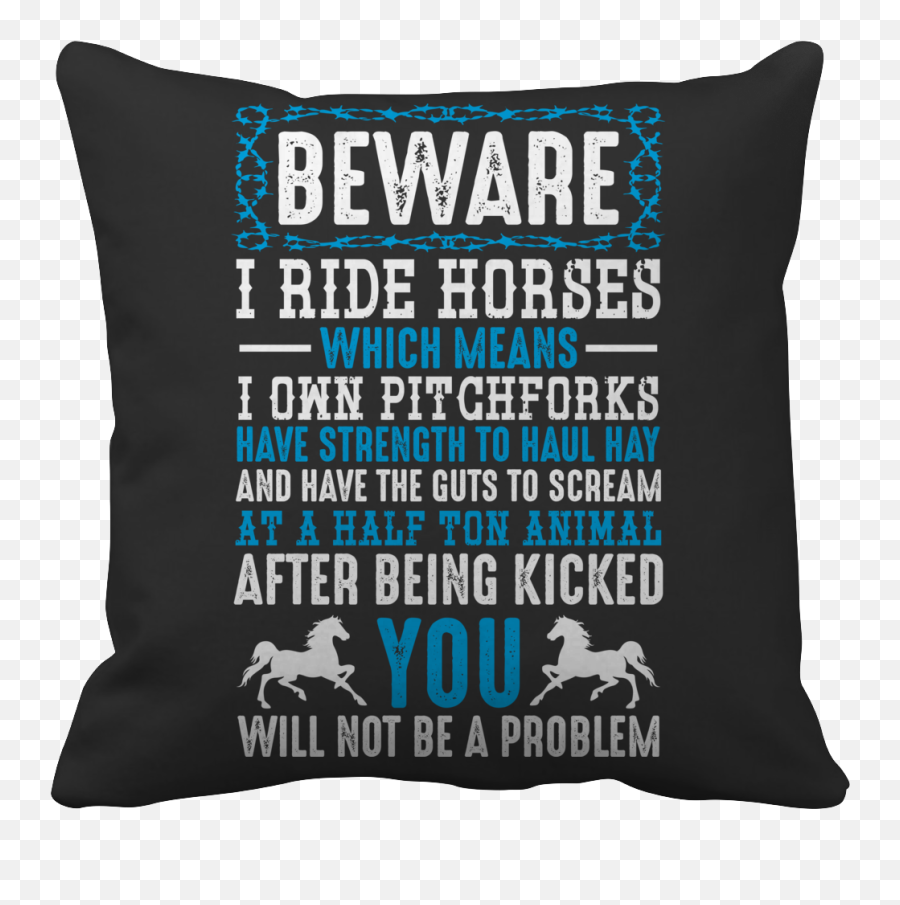 Horse Shirts Ideas - Horse Pillows Quotes Emoji,Softball Emoji Pillow