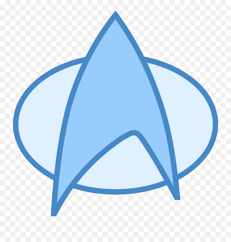 Badge Voyager Communicator Star Trek Icône - Next Generation Combadge Svg Emoji,Emoji Nouvelle Star