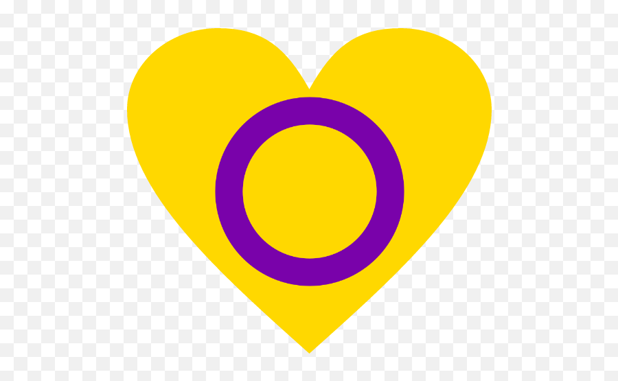 Intersex Intersexual Intersexpride - Intersex Heart Discord Emoji,Intersex Emoji