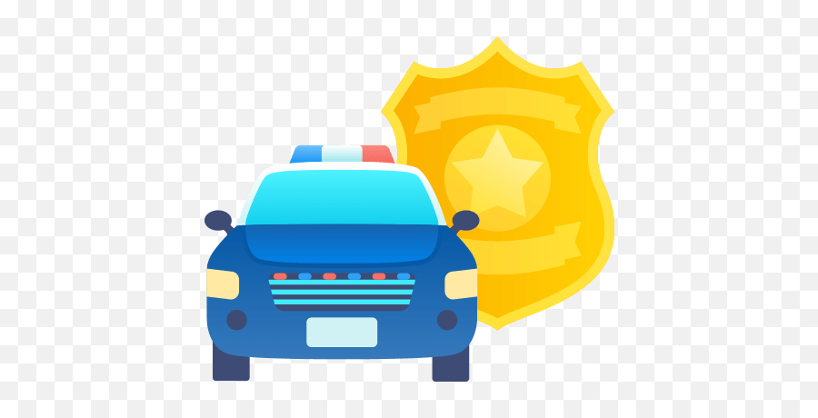 Best Worst States To Be A Police Officer - Police Car Emoji,Cops Chasing Car Emoji