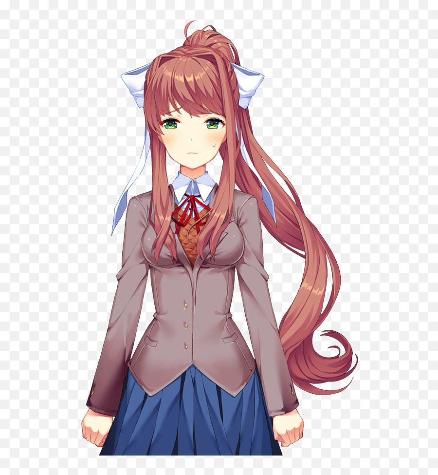 Mc Did Nothing Wrong Mini - Vent Towards Mc Haters Ddlc Monika Ddlc Sprites Emoji,Anime Where Mc Doesn't Have Emotions