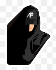 Nf In Black Hoodie Sticker - Nf Stickers Emoji,Rapper Lyrics Logic Emoji