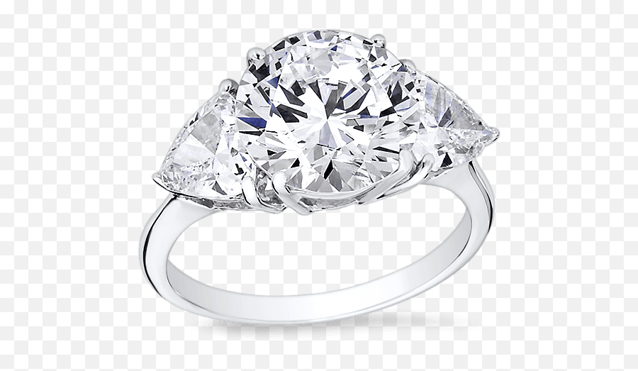 Diamond Ring With Opal Side Stones - Diamond Round Ring Carat Emoji,Emotions Cubic Zirconia 10k Gold Swirl Ring