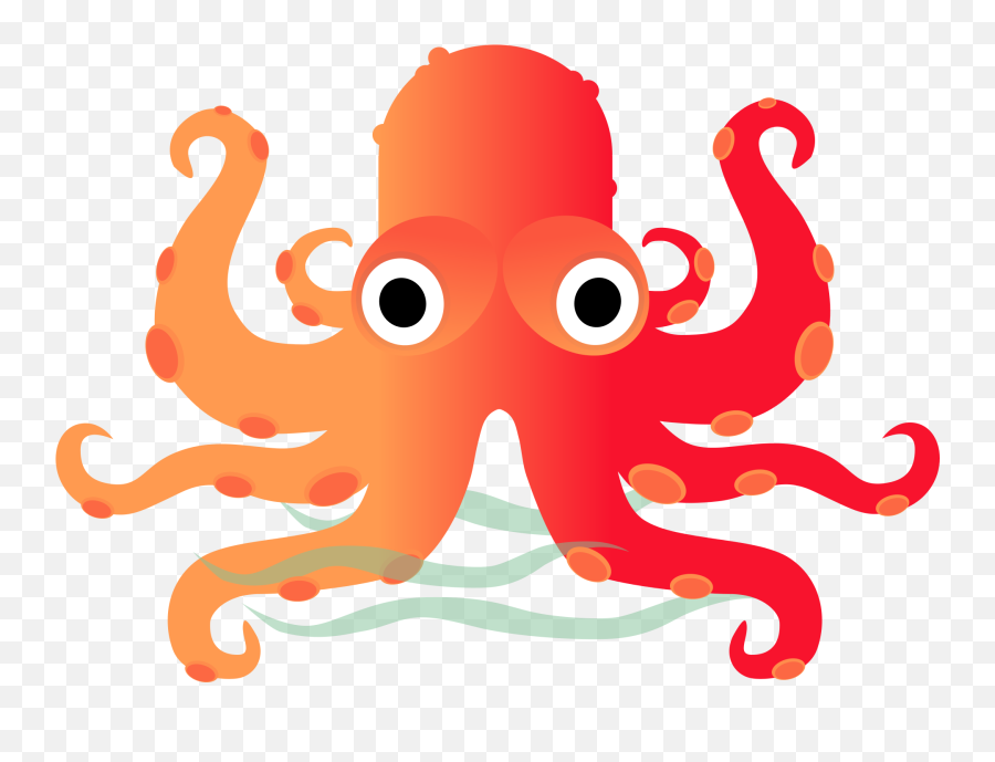 Cute Octopus With Eight Legs Free Image Emoji,Ocotpus Emotions