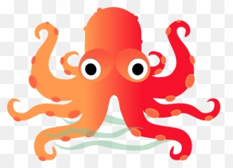 Cute Octopus With Eight Legs Free Image Emoji,Ocotpus Emotions