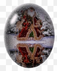 Christmas Santa Snow And Water Reflection Gif Animated - Christmas Gif Water Reflection Emoji,Emotion Weihnachten Kostenlose