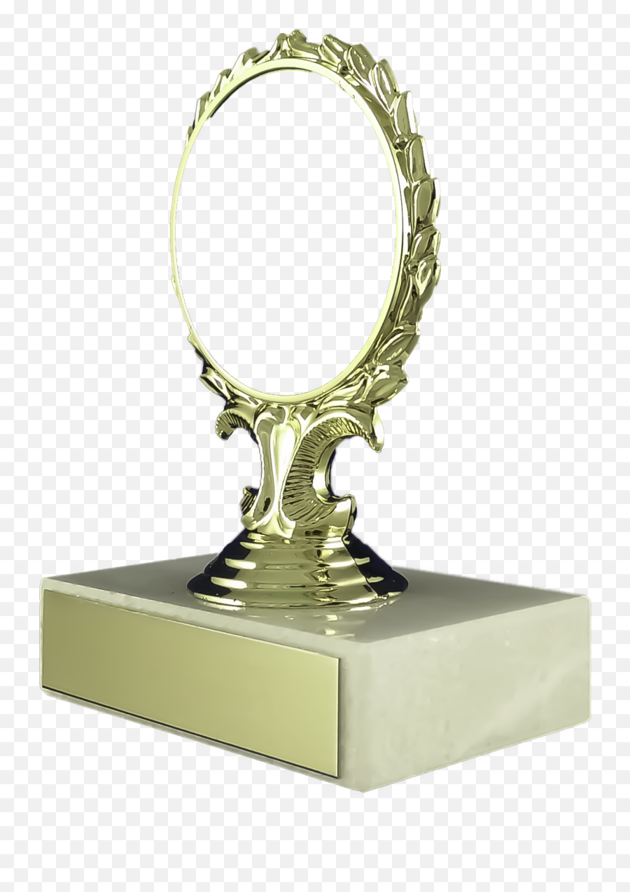 Template Logo Trophy On Flat Marble - Award Emoji,Emoji Swimming Mirror