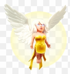 Queen Png Coc - Clash Of Clans Healer Png Emoji,Clash Of Clans Emojis Transparent Png
