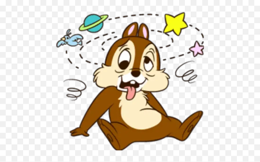 Chip N Dale 1 Sticker Pack - Stickers Cloud Happy Emoji,Emotion Chip Data Meme