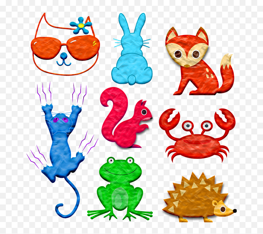 Play Doh Animals Clay - Free Image On Pixabay Animales Play Doh Emoji,Playdough Emotion Faces Free