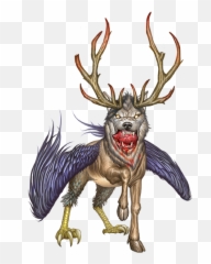 Peryton - Supernatural Creature Emoji,Emotion Stealth 11