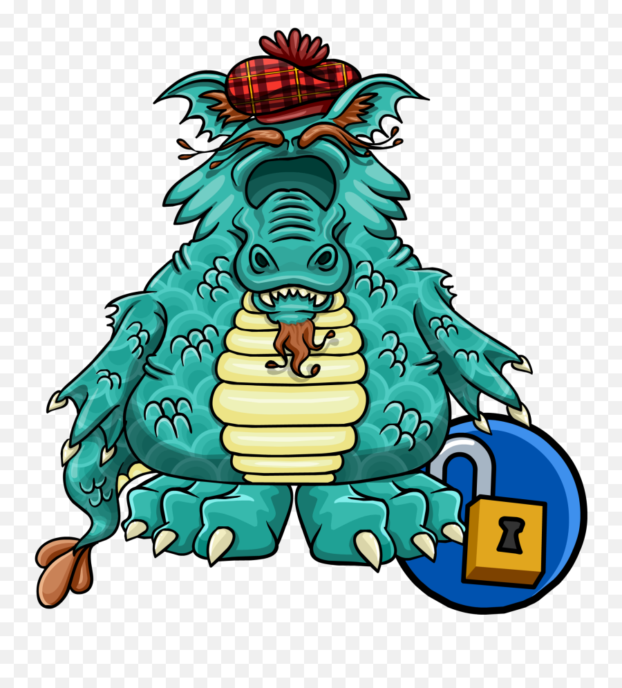 Loch Ness Costume Club Penguin Wiki Fandom - Loch Ness Monster Cartoon Transpa Emoji,Oasis Emojis Cpps