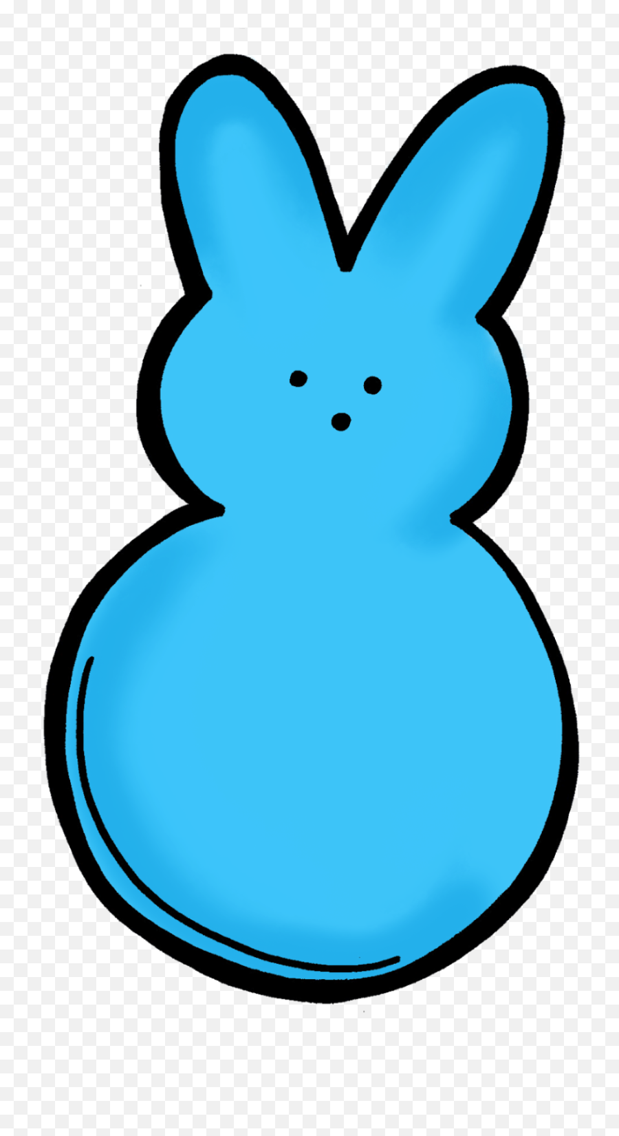 Peeps Transparent Background - Clip Art Library Easter Bunny Clipart Emoji,Peeping Emoji