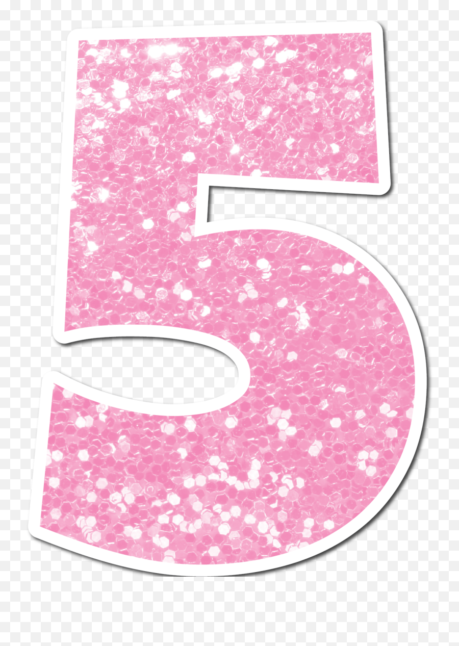 Individual Baby Pink Sparkle - Numbers Symbols Emoji,Fitness St Patty's Day Emoji