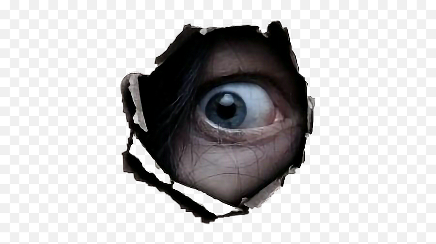 Download Free Png Eye Natnat7w Hole Peeking Freetoedit Emoji,Eye Peeking Emoji