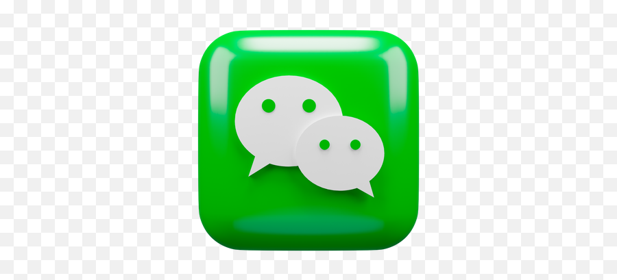Wechat Logo Icon - Download In Line Style Emoji,Wechat Emoji Hd
