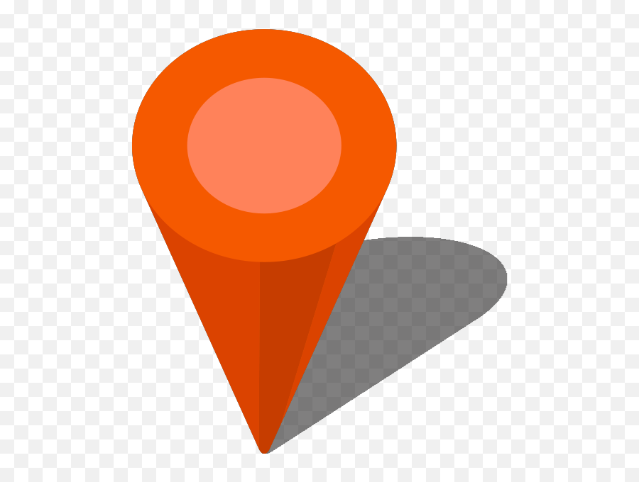 Simple Location Map Pin Icon3 Orange Free Vector Data Svg Emoji,Map Pin Emoji Purple