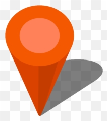 Simple Location Map Pin Icon3 Orange Free Vector Data Svg Emoji,Map Pin Emoji Purple