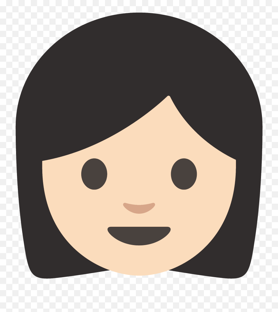 Woman Emoji Clipart Free Download Transparent Png Creazilla,Man Black Hair Emoji