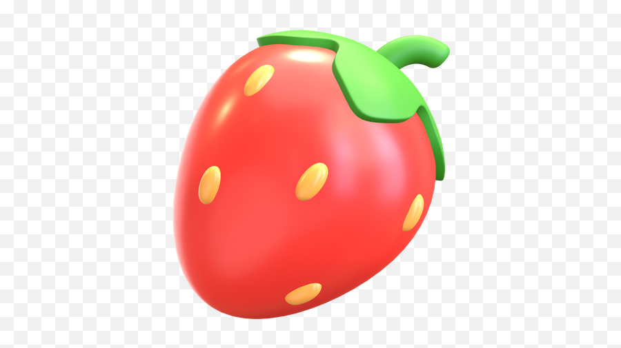 Strawberry Emoji Icon - Download In Flat Style,Fruit Emojis
