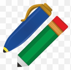 Download Free Vector Image By Keywords Pen Pencil Emoji,Pen Emoji