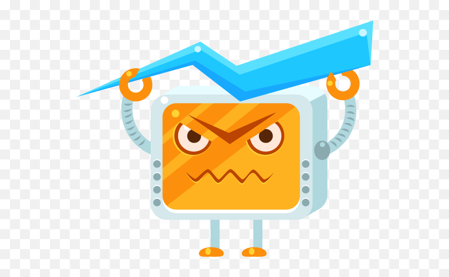 Angry - Emoji Tensionado Clipart Full Size Clipart Robot Shocked,Angry Emoji