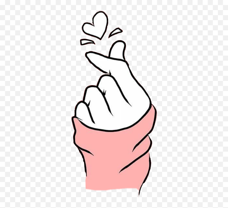 Saranghae Love Heart Kpop Sticker By Grace - Imagenes De Saranghae Png Emoji,Corazon Emoji