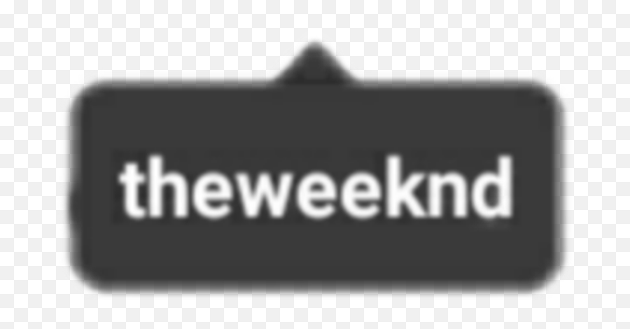 The Weeknd Sticker - Horizontal Emoji,Weeknd Emoji