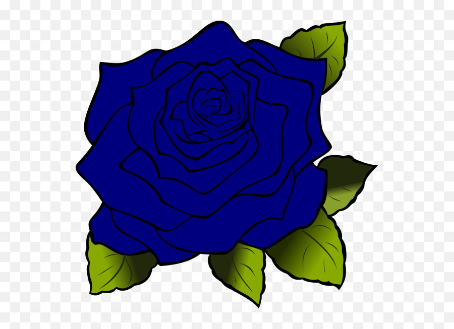 Blue Rose Png Svg Clip Art For Web - Desenho De Rosa Azul Emoji,Blue Rose Emoji