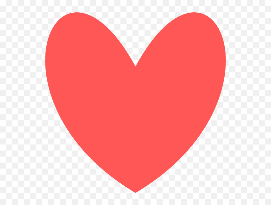 Coral Heart Transparent Cartoon - Heart Icon Emoji Png,Skinny Heart Emoji