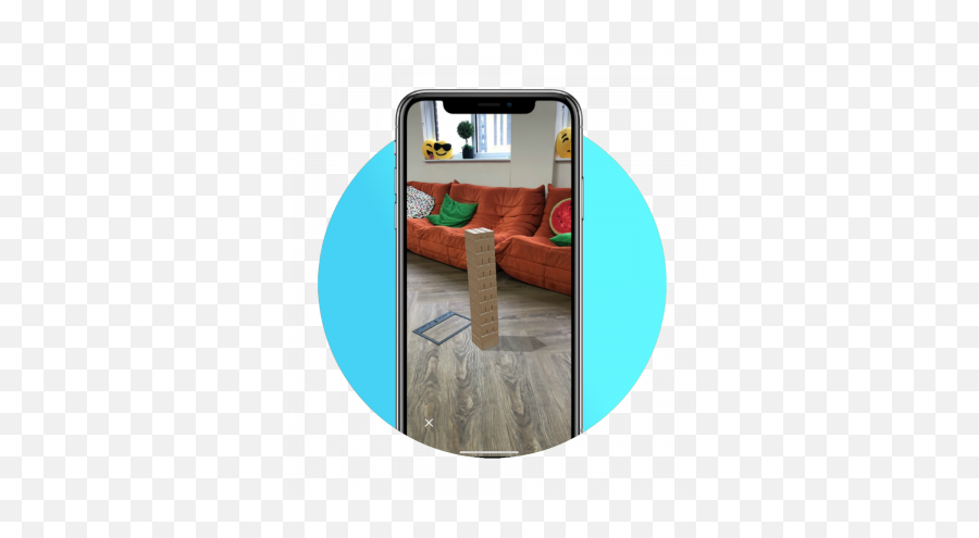 Ar Developing A Jenga Game In Augmented Reality 3 Sided Cube - Furniture Style Emoji,Emoji Floor Pillow