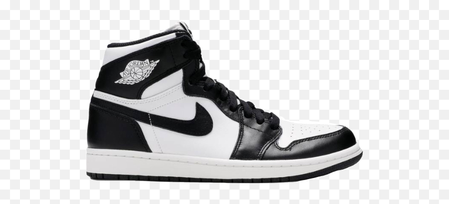 Shoes Jordans Jordan 1 Jordan1 Sticker By Lily - Jordan 1 High Black White Emoji,Emoji Shoes Jordans