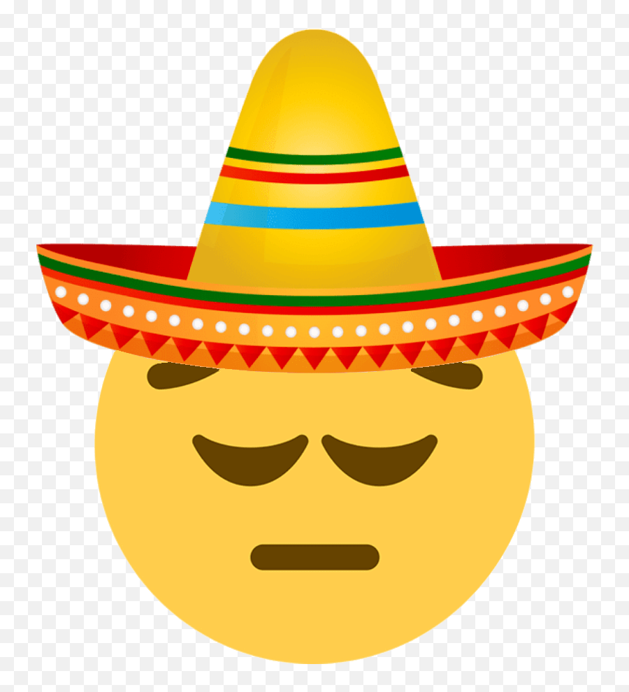 King - Chapeu Mexicano Desenho Png Emoji,Mexican Emojis