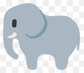 Elephant Emoji - Elephant Emoji Transparent,Elephant Emoji