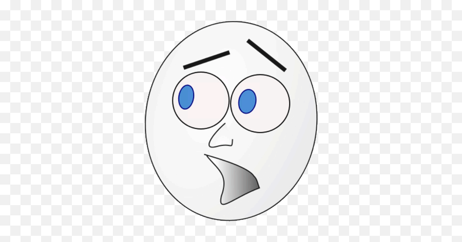 Grey Face Scared Terrified Panic Op Lge 11 Cm - A Photo On Emoji,Op Emoticon