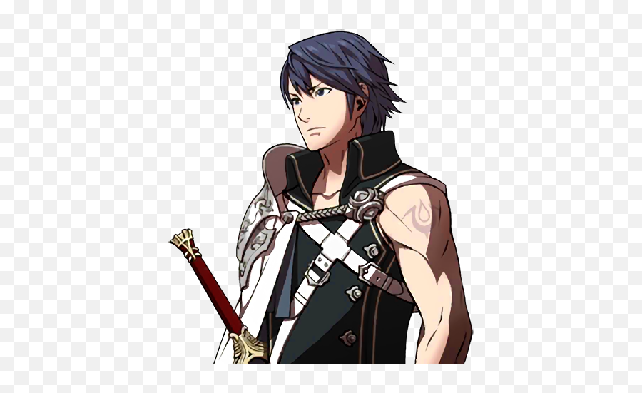 Fire Emblem Chrom Portrait Transparent - Transparent Chrom Fire Emblem Emoji,Chrom Emojis