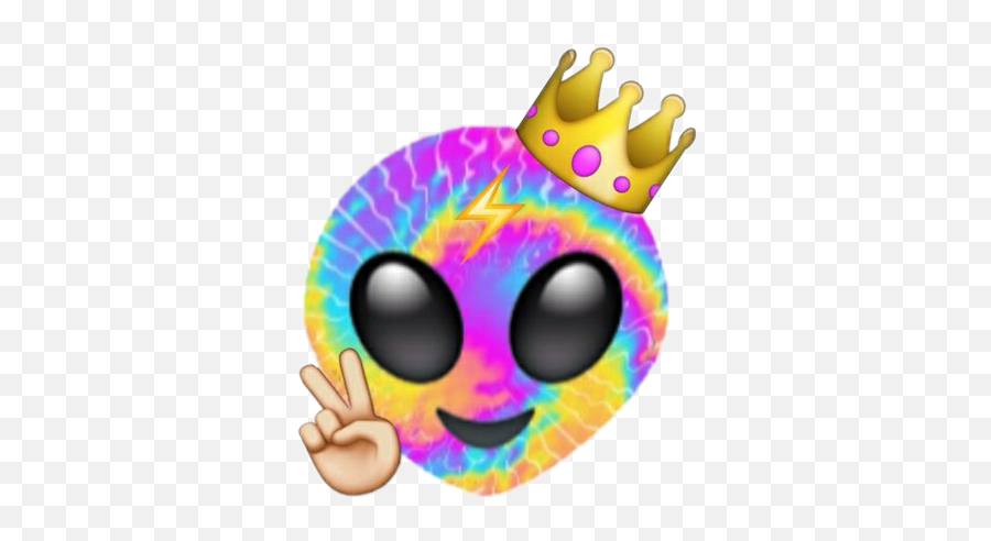 Emoji That Describes Me Best Sticker Challenge On Picsart - Transparent Rainbow Alien Emoji,Animated Summertime Emoticon