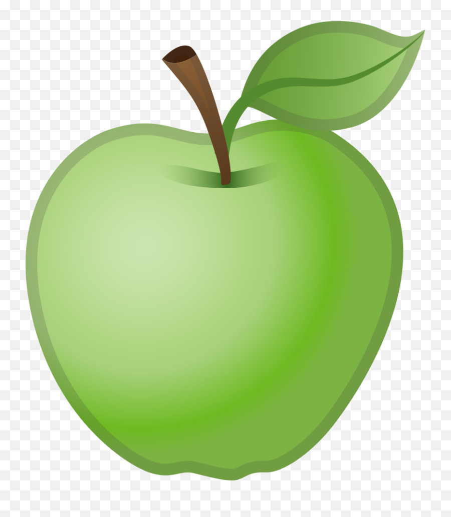 Green Apple Emoji - Green Apple Icon Png,Apple Fruit Emoji
