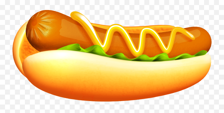 Download Hot Hamburger Dog Transparent - Hot Dog Art Transparent Background Emoji,What Does The Emoji Hot Dog,pizza,taco,controller= To