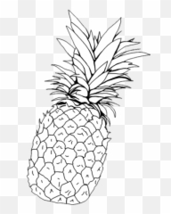Sticker Pineapple Ananas Sticker - Superfood Emoji,Pineapple Emoji Black White