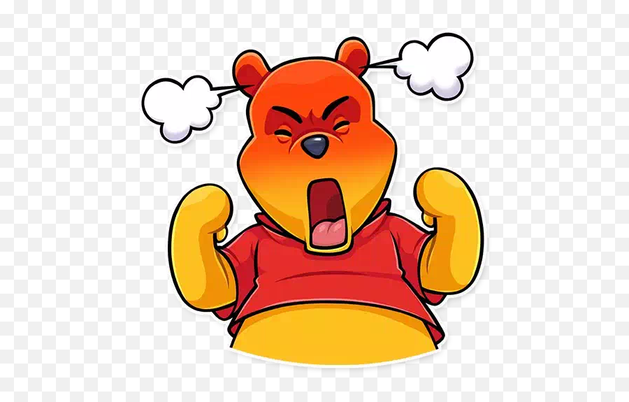 Winnie Pooh Stickers For Whatsapp And Signal Makeprivacystick - Winnie Pooh Para Stickers Emoji,Piglet From Winnie The Poo Emojis