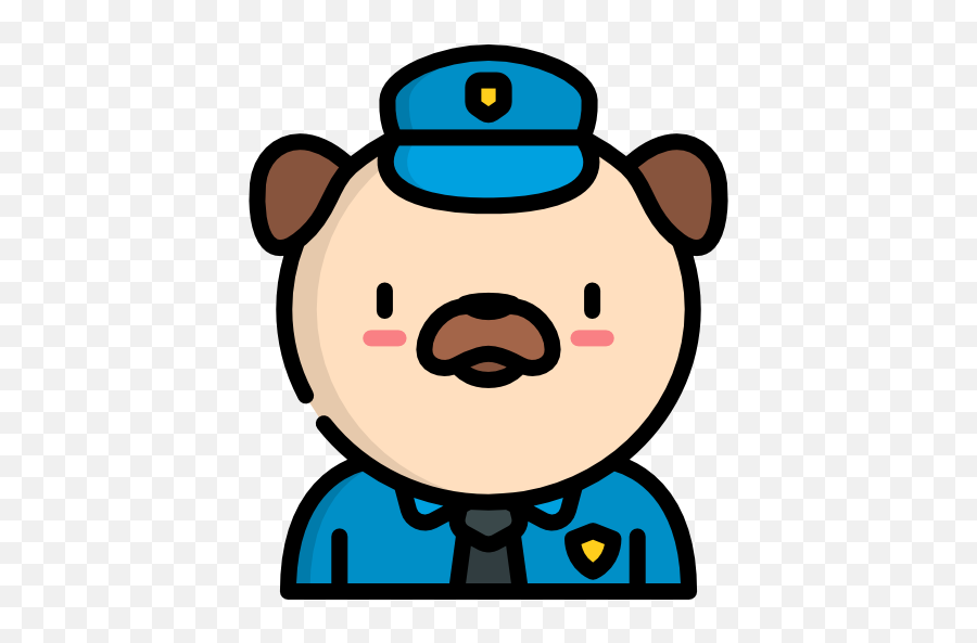 Police Dog - Free Smileys Icons Emoji,Police Detective Emoji