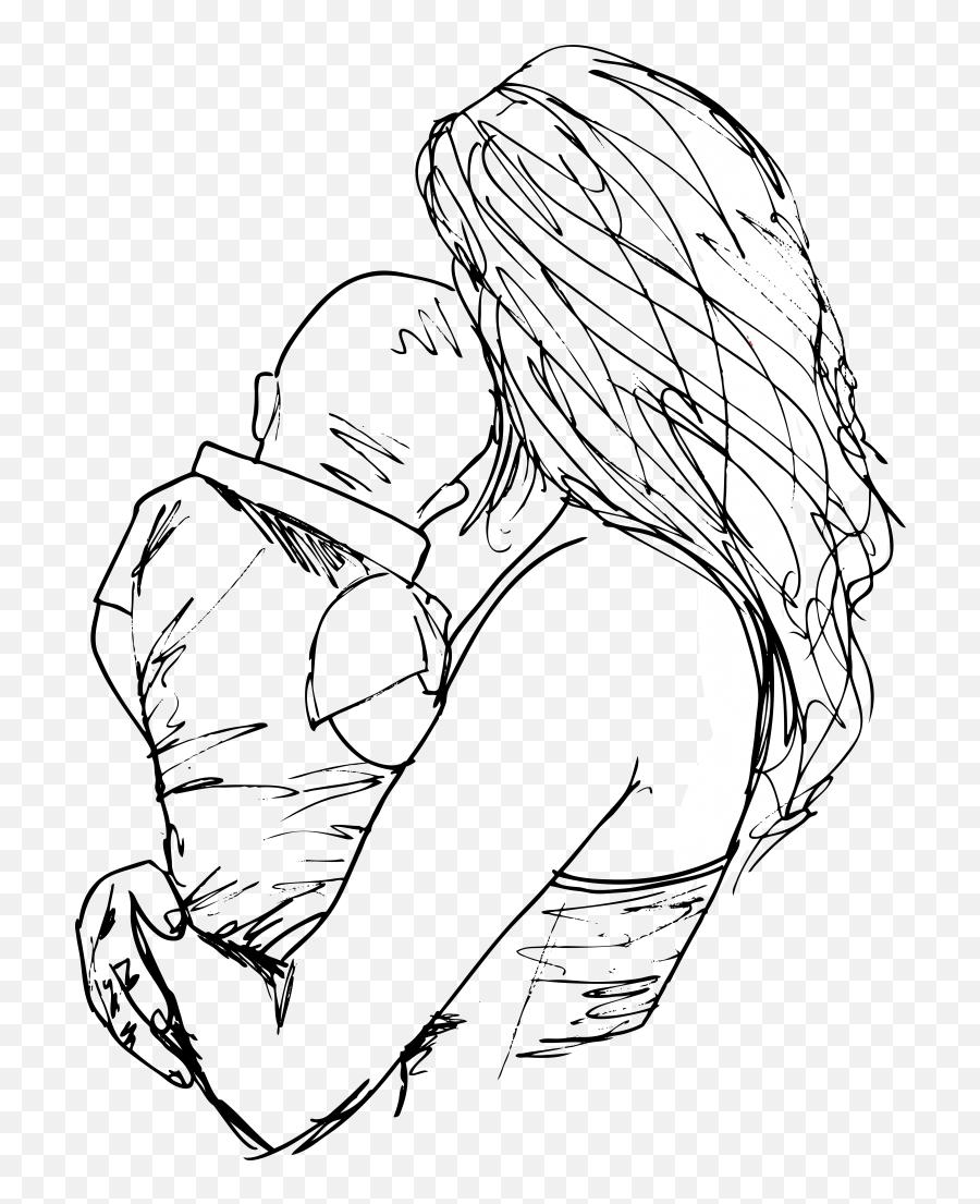Motherhood Bites - Episode 3 Cute New Baby And Mom Sketch Emoji,Drawing Expressing Emotion
