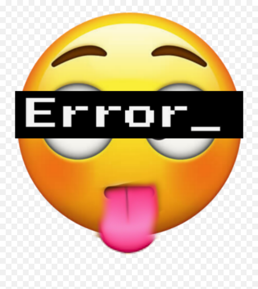 Emoji Sticker - Happy,Error Emoji